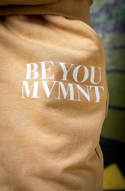 BE YOU MVMNT Sweatpants- Tan